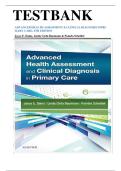 Test Bank for Advanced Health Assessment and Clinical Diagnosis in Primary Care&comma; 6th Edition &vert; All Chapters Included