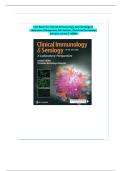 Test Bank - Clinical Immunology and Serology A Laboratory Perspective Fifth Edition&lpar; Christine Dorresteyn Miller&comma; 2024&rpar; All Chapters 1-25&vert;&vert; Complete solution &vert; GRADE A&plus;&period;