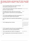 SDI Firearm Finishes and Engraving &lpar;FTT 201&rpar; Exam 2025 &vert; Verified Questions & Answers &vert; Latest Version &vert; Graded A&plus;