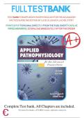 Test bank For Applied Pathophysiology for the Advanced Practice Nurse 2nd Edition by Lucie Dlugasch&semi; Lachel Story Chapter 1-14 &vert; 9781284255614