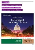 Test Bank for South-Western Federal Taxation 2025&colon; Individual Income Taxes&comma; 48th Edition by James C&period; Young &vert; Complete Chapters