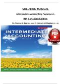 Solution Manual for Intermediate Accounting &lpar;Volume 2&rpar;&comma; 8th Canadian Edition By Thomas H&period; Beechy&comma; Joan E&period; Conrod&comma; Verified Chapters 12 - 22&comma; Complete Newest Version