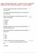 Argus Certification Exam &ndash; Practice Test & Verified Questions with Detailed Answers &lpar;2025 Update&rpar;