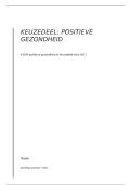 Examen positieve gezonheid