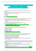 HESI Geriatrics Exam Test Bank 2025&sol;2026 &vert; 300 Questions with 100&percnt; Correct Answers &vert; Latest Update &vert; Graded A&plus;