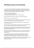 PSI National Exam for Real Estate NEWEST 2025&sol;2026 ACTUAL EXAM COMPLETE QUESTIONS AND CORRECT DETAILED ANSWERS &lpar;VERIFIED ANSWERS&rpar; &vert;ALREADY GRADED A&plus;&vert;&vert;BRAND NEW&excl;&excl;