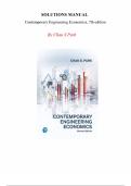 Contemporary Engineering Economics &lpar;7th Edition&comma; Chan S&period; Park&rpar; &ndash; Complete Solutions Manual Chapters 1&ndash;16