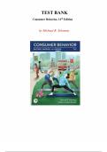 Consumer Behavior&colon; Buying&comma; Having&comma; and Being &lpar;14th Edition&comma; Michael Solomon&rpar; &ndash; Complete Test Bank &vert; All Chapters
