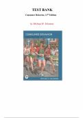 Test Bank for Consumer Behavior&colon; Buying&comma; Having&comma; Being&comma; 13th edition by Michael R&period; Solomon &vert;All Chapters
