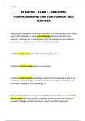 BLAW 341 - EXAM 1 - GREAVES &vert; COMPREHENSIVE Q&A FOR GUARANTEED SUCCESS