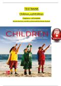 Test bank for children 14th edition santrock full chapter