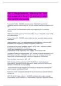 ISC 1 Regulations&comma; Standards&comma; and Frameworks Exam Questions with Complete Answers