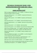 CWEA Mechanical Technologist Grade 1 Certification Study Guide 2024 &ndash; Complete Q&A with Explanations