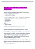 ISC 161 EXAM 4 QUESTIONS AND ANSWERS