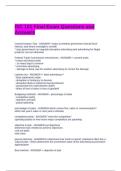ISC 161 Final Exam Questions and Answers