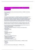  ISC Exam 1 Questions with Complete Solutions