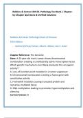Mastering Robbins 10e&colon; Chapterwise Question Bank with Verified Answers&comma; Evidence-Based Rationales & Certification-Aligned Explanations