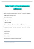 Relias ED RN A Exam 2026 Questions and Answers