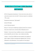 NURS 5315 UTA Exam 2 2026 Questions and Answers