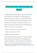 ANSI 3653 Exam 2 2026 Questions and Answers