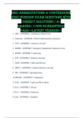 Med Abbreviations & Conversions SDSU NURS206 Exam Questions with Correct Solutions&vert;&vert;A&plus; GRADED&vert;&vert;100&percnt; Guaranteed Pass<<Latest Version>>