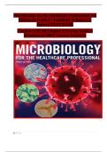 Microbiology for the Healthcare Professional&comma; 3rd Edition &ndash; Karin C&period; VanMeter & Robert J&period; Hubert &vert; Complete Test Bank with Verified Q&As