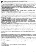 QASP-S Exam Study Guide Using Competency Guide &vert; Complete Preparation Material