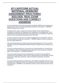 Package deal for ATI CAPSTONE MATERNAL NEWBORN ASSESSMATI MATERNAL NEWBORN ASSESSṂENT LATEST EXAM TEST WITH QUESTIONS AND &lpar;100&percnt; GUARANTEED PASS&rpar;ANSWERS 2025&sol;2026ENT 