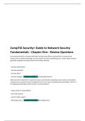 CompTIA Security&plus; Guide to Network Security Fundamentals - Chapter One - Review Questions&period;