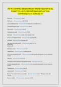 ATI PN COMPREHENSIVE PREDICTOR REVIEW WITH ALL CORRECT & 100&percnt; VERIFIED ANSWERS&vert;ACTUAL COMPLETE EXAM&vert;GRADED A&plus;