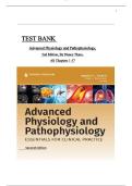 Test Bank Advanced Physiology And Pathophysiology&colon; Essentials For Clinical Practice&comma; 2nd Edition Nancy C&period; Tkacs&comma;Linda L&period; Herrmann All Chapters 1-17 With Questions And Answers Complete A&plus; Guide ISBN&colon;9780826177087
