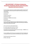 NSG 4525 EXAM 1- ATI Quizzes &lpar;Antepartum&comma; Intrapartum&comma; Postpartum&comma; Neonate&comma; Self & Sexuality&rpar; Questions And Correct Answers 
