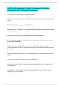 NASCLA Contractors Guide Arkansas 5th edition Questions with Definitive Solutions