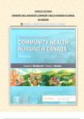 COMPLETE TEST BANK STANHOPE AND LANCASTER'S COMMUNITY HEALTH NURSING IN CANADA&comma;  5TH EDITION  BY SANDRA A&period; MACDONALD&comma; AND SONYA L&period; JAKUBEC