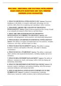 WGU D082 - EMOTIONAL AND CULTURAL INTELLIGENCE EXAM COMPLETE QUESTIONS AND 100&percnt; VERIFIED ANSWERS &lpar;PASS GUARANTEE&rpar;