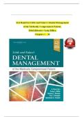 Test Bank - Little and Falace's Dental Management of the Medically Compromised Patient&comma; 10th Edition - Miller - All 30 Chapters and Rationales Included