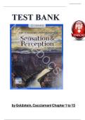 Test Bank For Sensation and Perception 11th Edition by E&period; Bruce Goldstein&comma; Laura Cacciamani&vert;&vert;ISBN 978-0357446478&vert;&vert;All Chapters&vert;&vert;Complete Guide A&plus;