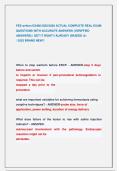 FES written EXAM 2025&sol;2026 ACTUAL COMPLETE REAL EXAM   QUESTIONS WITH ACCURATE ANSWERS &lpar;VERIFFIED  ANSWERS&rpar; &vert; GET IT RIGHT&excl;&excl; ALREADY GRADED A&plus;                     &sol; 2025 BRAND NEW&excl;&excl;
