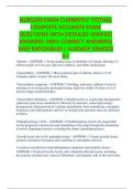NURS209 EXAM CURRENTLY TESTING COMPLETE ACCURATE EXAM QUESTIONS WITH DETAILED VERIFIED ANSWERS &lpar;100&percnt; CORRECT ANSWERS&rpar; AND RATIONALES &sol; ALREADY GRADED A&plus;