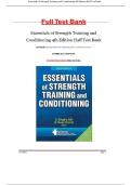 Essentials of strength training and conditioning 5th edition Travis &lpar;2025&rpar; Test Bank & Solutions Guide &lpar;All Chapters Rationalized&rpar; Latest A&plus; Ultimate Guide Expert Feedback&period;