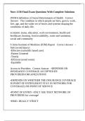 Nurs 1130 Final Exam Questions With Complete Solution1&period;