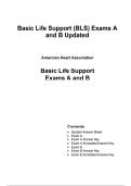 Basic Life Support &lpar;BLS&rpar; Exams A and B Updated