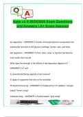 AP Environmental Science &lpar;APES&rpar; &ndash; Chapter 9 Exam Questions & Verified Answers 2025&sol;2026 &vert; 60&plus; Q&As on Air & Water Pollution&comma; Eutrophication&comma; Smog&comma; Oil Spills