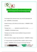 CNS and Brain Function Exam Guide 2025&sol;2026 &vert; 100&plus; Verified Q&As &vert; Brain Lobes&comma; Neurons&comma; Split-Brain Research&comma; Limbic System&comma; Teen Brain&comma; Phineas Gage