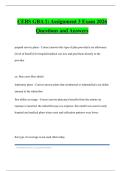 CEBS GBA 1 Bundled Tests 2026 Questions and Answers