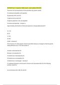 BCH3025 Exam 4 Questions Well Answers Latest Update 2025-2026