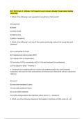 BCH 3025 Exam 4 - Modules 18-25 Questions and Answers Already Passed Latest Update 2025-2026