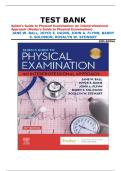 Seidel&rsquo;s Guide to Physical Examination Test Bank &vert; 10th Edition