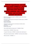 NURS207 Appendicular and Axial skeleton EXAM CURRENTLY TESTING COMPLETE ACCURATE EXAM QUESTIONS WITH DETAILED VERIFIED ANSWERS &lpar;100&percnt; CORRECT ANSWERS&rpar; AND RATIONALES &sol; ALREADY GRADED A&plus;