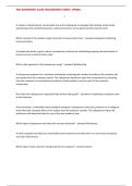 PRE-ASSESSMENT SALES MANAGEMENT &lpar;NBO1&rpar; &lpar;PNBO&rpar;&period;